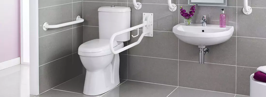 Modern Handicap Bathroom Solutions with Safety Features in Palm Harbor, FL